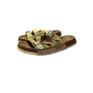 Betula by Birkenstock Strappy Sandals Multicolor Stripes Women’s 9 / EU 40